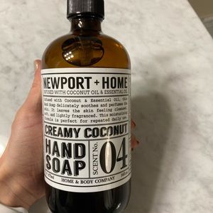Home & Body Company: Newport + Home Creamy Coconut Hand Soap 🥥
